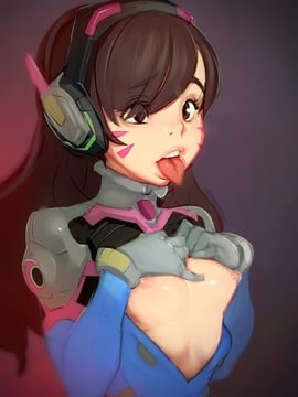 overwatch 鬥陣特攻_--d-va-overwatch-drawn-by-doxy--8d6354a5f6bc35342f94a8fbd6c1cc01