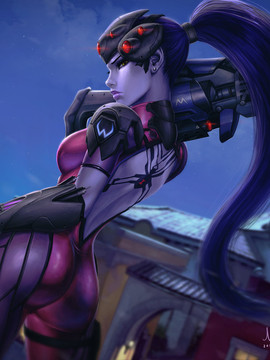 overwatch 鬥陣特攻_--widowmaker-overwatch-drawn-by-mirco-cabbia--sample-082d3a9716d0d5e0b95ff0e42a33bb68