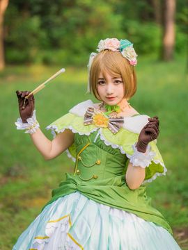 《Love Live! 》小泉花阳X西木野真姬宫廷礼服舞踏会C O S P L A Y_0007
