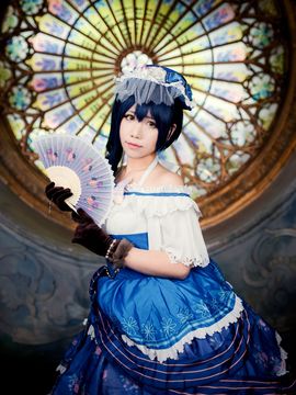 《Love Live! 》园田海未Sonoda觉醒 C O S P L A Y_园田海未-舞会-LOVELIVE (9)