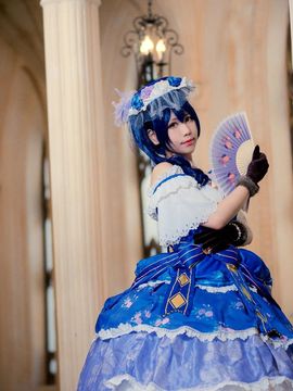 《Love Live! 》园田海未Sonoda觉醒 C O S P L A Y_园田海未-舞会-LOVELIVE (8)