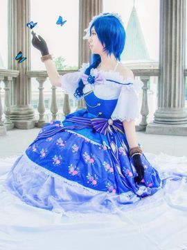 《Love Live! 》园田海未Sonoda觉醒 C O S P L A Y_Love Live！ 舞会觉醒海 (6)