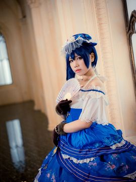 《Love Live! 》园田海未Sonoda觉醒 C O S P L A Y_园田海未-舞会-LOVELIVE (7)