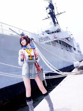 Kantai Collection Yukikaze cosplay_008