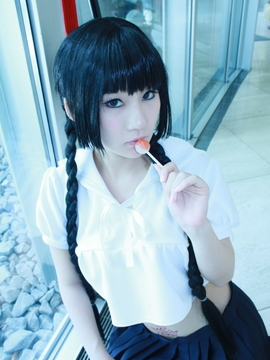 ZONE-00  - Okino Mayoko cosplay by Koyuki_126_School_uniform_030