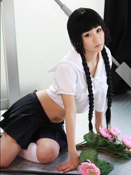 ZONE-00  - Okino Mayoko cosplay by Koyuki_118_School_uniform_022