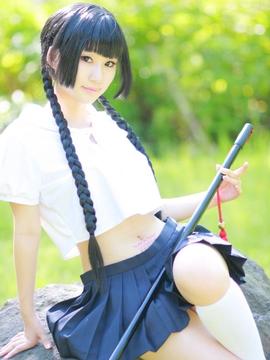 ZONE-00  - Okino Mayoko cosplay by Koyuki_116_School_uniform_020