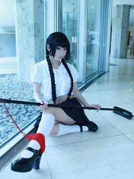 ZONE-00  - Okino Mayoko cosplay by Koyuki_105_School_uniform_009