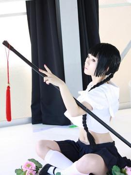 ZONE-00  - Okino Mayoko cosplay by Koyuki_099_School_uniform_003