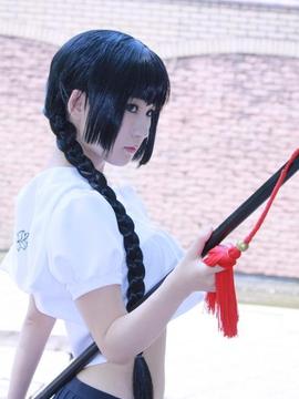 ZONE-00  - Okino Mayoko cosplay by Koyuki_106_School_uniform_010