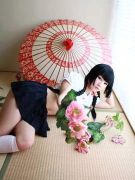 ZONE-00  - Okino Mayoko cosplay by Koyuki_120_School_uniform_024