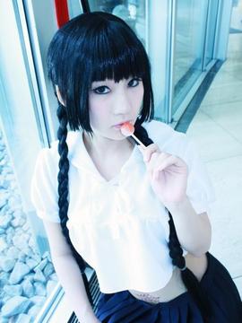 ZONE-00  - Okino Mayoko cosplay by Koyuki_104_School_uniform_008