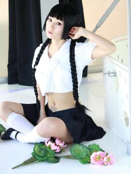 ZONE-00  - Okino Mayoko cosplay by Koyuki_108_School_uniform_012