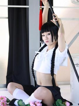 ZONE-00  - Okino Mayoko cosplay by Koyuki_100_School_uniform_004