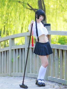 ZONE-00  - Okino Mayoko cosplay by Koyuki_114_School_uniform_018