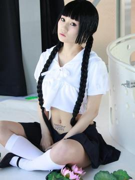 ZONE-00  - Okino Mayoko cosplay by Koyuki_097_School_uniform_001