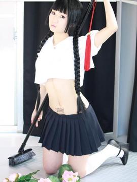 ZONE-00  - Okino Mayoko cosplay by Koyuki_098_School_uniform_002