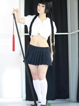 ZONE-00  - Okino Mayoko cosplay by Koyuki_119_School_uniform_023