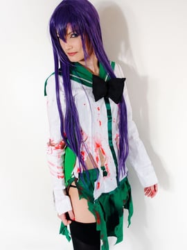 highschool od the dead - Saeko Busujima cosplay_saeko11