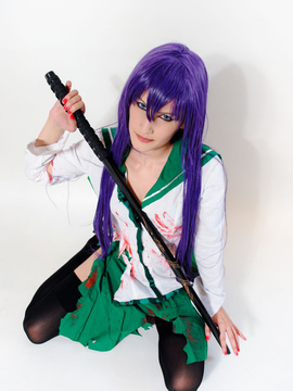 highschool od the dead - Saeko Busujima cosplay_saeko14