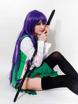 highschool od the dead - Saeko Busujima cosplay_saeko04