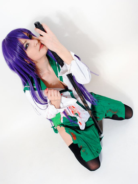 highschool od the dead - Saeko Busujima cosplay_saeko13