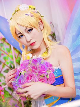 《love live!》绚濑绘里?妖精之国花妖精觉醒 C O S P L A Y_绚濑绘里❀妖精之国花妖精觉醒 C O S (4)