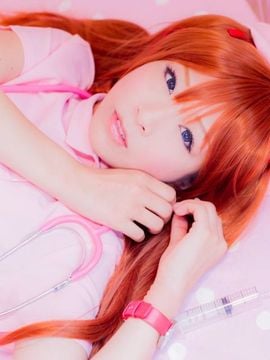 Evangelion - Asuka langley soryu cosplay by mashiro yuki_Asuka_nurse_091