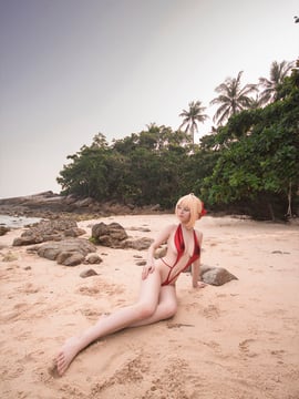 Saber Nero swimsuit & Summer dress_Saber (15)