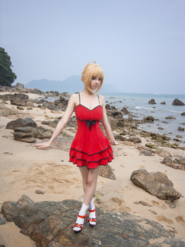 Saber Nero swimsuit & Summer dress_Saber (6)