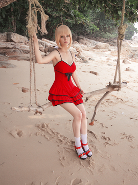 Saber Nero swimsuit & Summer dress_Saber (5)