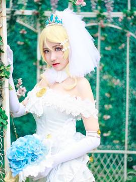 《Love Live! 》绚濑绘里花嫁.ver C O S_绘里婚纱ver. ❤will you marry me❤ (2)