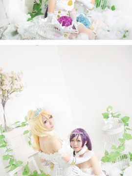 《Love Live! 》绚濑绘里花嫁.ver C O S_婚纱绘希cos (2)