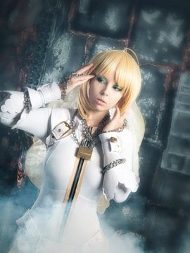 Saber, Elena Cosplay_25_fate_extra_ccc_saber_bride_erotic_by_disharmonica_d8r9rs2