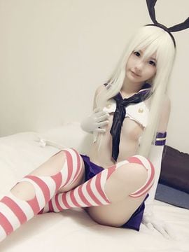 [習呆呆] Shimakaze cosplay (UNCENSORED)_shimakaze (20)