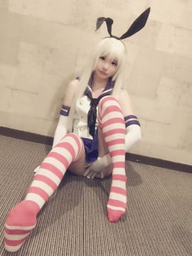 [習呆呆] Shimakaze cosplay (UNCENSORED)_shimakaze (25)