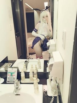 [習呆呆] Shimakaze cosplay (UNCENSORED)_shimakaze (2)