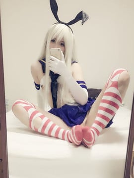 [習呆呆] Shimakaze cosplay (UNCENSORED)_shimakaze (10)