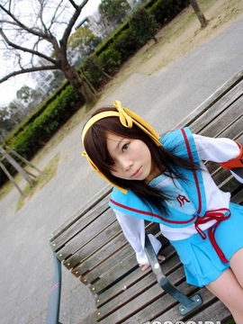 Suzumiya Haruhi no Yuuutsu cosplay Fuck - Ayami_000 (4)