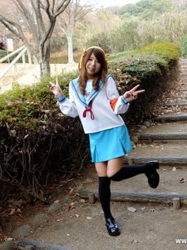 Suzumiya Haruhi no Yuuutsu cosplay Fuck - Sayumi_000 (89)