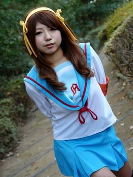 Suzumiya Haruhi no Yuuutsu cosplay Fuck - Sayumi_000 (21)