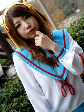 Suzumiya Haruhi no Yuuutsu cosplay Fuck - Sayumi_000 (23)