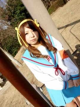 Suzumiya Haruhi no Yuuutsu cosplay Fuck - Sayumi_000 (43)