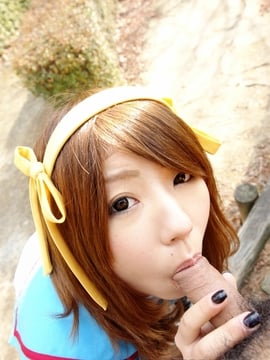 Suzumiya Haruhi no Yuuutsu cosplay Fuck - Sayumi_000 (54)