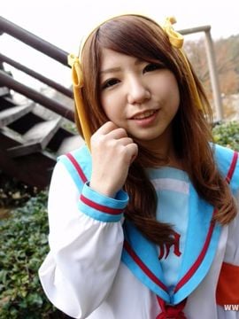 Suzumiya Haruhi no Yuuutsu cosplay Fuck - Sayumi_000 (27)