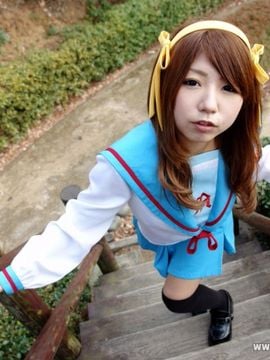 Suzumiya Haruhi no Yuuutsu cosplay Fuck - Sayumi_000 (30)