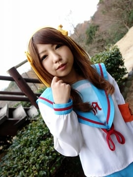 Suzumiya Haruhi no Yuuutsu cosplay Fuck - Sayumi_000 (26)