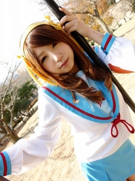 Suzumiya Haruhi no Yuuutsu cosplay Fuck - Sayumi_000 (39)