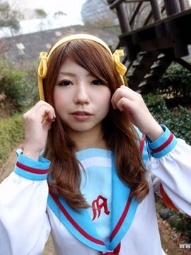 Suzumiya Haruhi no Yuuutsu cosplay Fuck - Sayumi_000 (93)