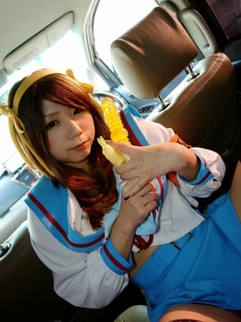 Suzumiya Haruhi no Yuuutsu cosplay Fuck - Sayumi_000 (77)